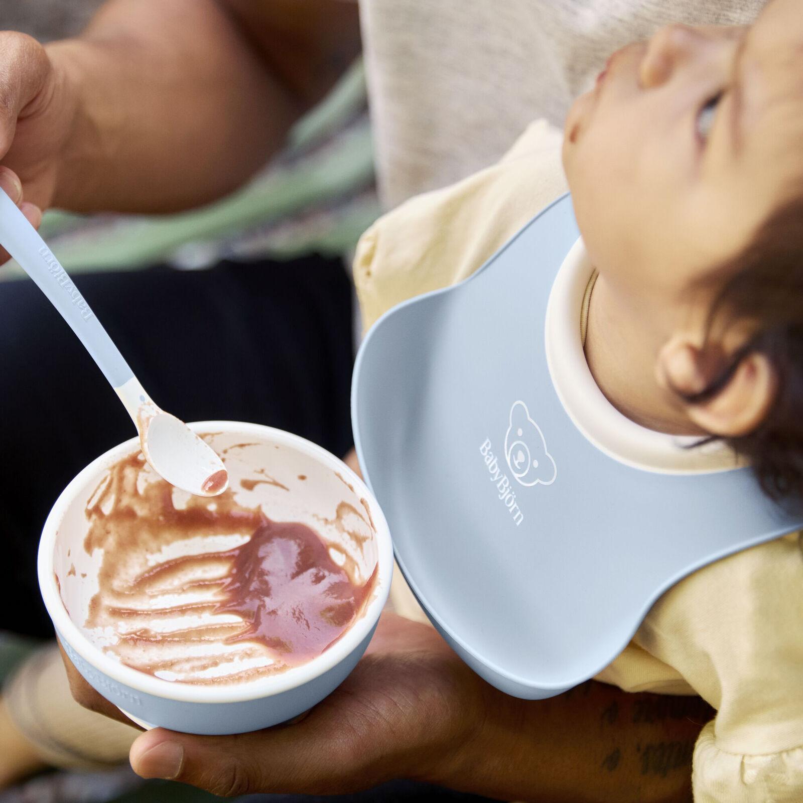 Baby Feeding Set powder blue BabyBjörn
